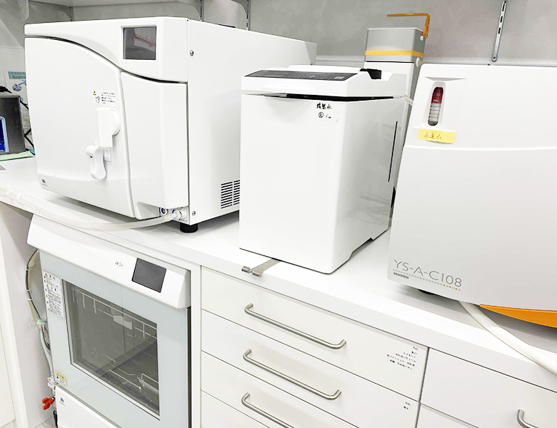 久留米市の歯医者、ゆう歯科クリニックの院内設備